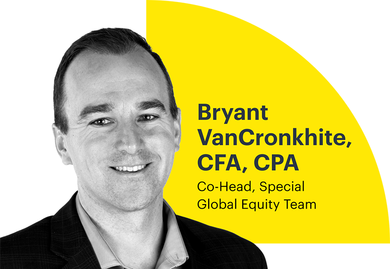 Headshot of Bryant VanCronkhite, Head of Allspring’s Special Global Equity team.