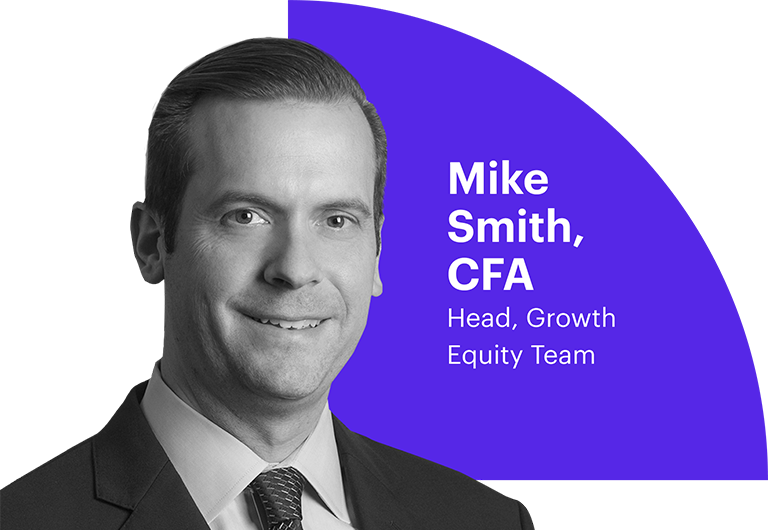 Headshot of Mike Smith, Head of Allspring’s Growth Equity team.