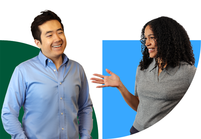 Allspring employees Tim and Xiomary